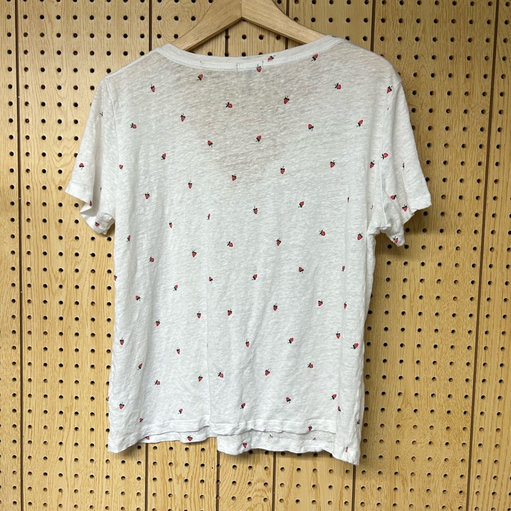 Rails Cara Strawberry-Print Tee - image 6